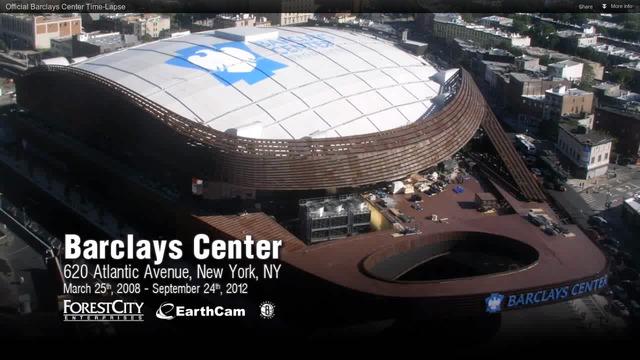 Barclays Center Time-Lapse