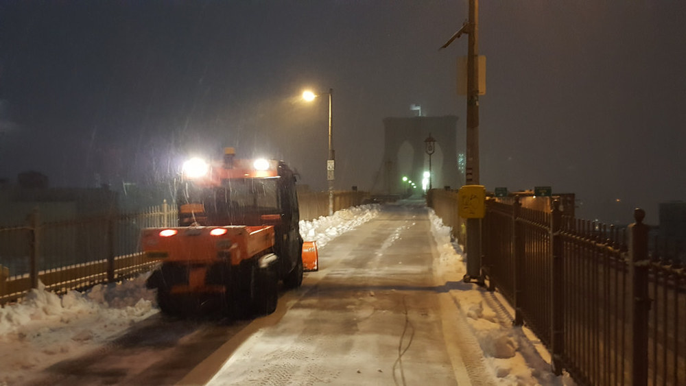 Winter Storm Stella - NYC DOT Snow Removal Efforts